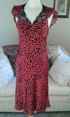 Kate cooper red animal print - kate,