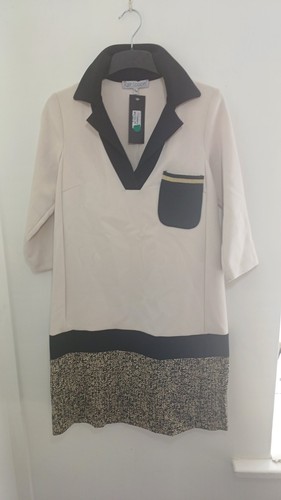 Nwt kate cooper cream black - cream, &